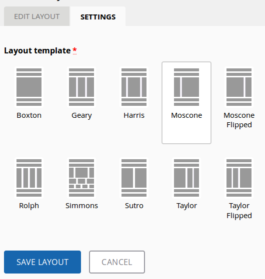 Bootstrap Layouts in Backdrop 1.4.0